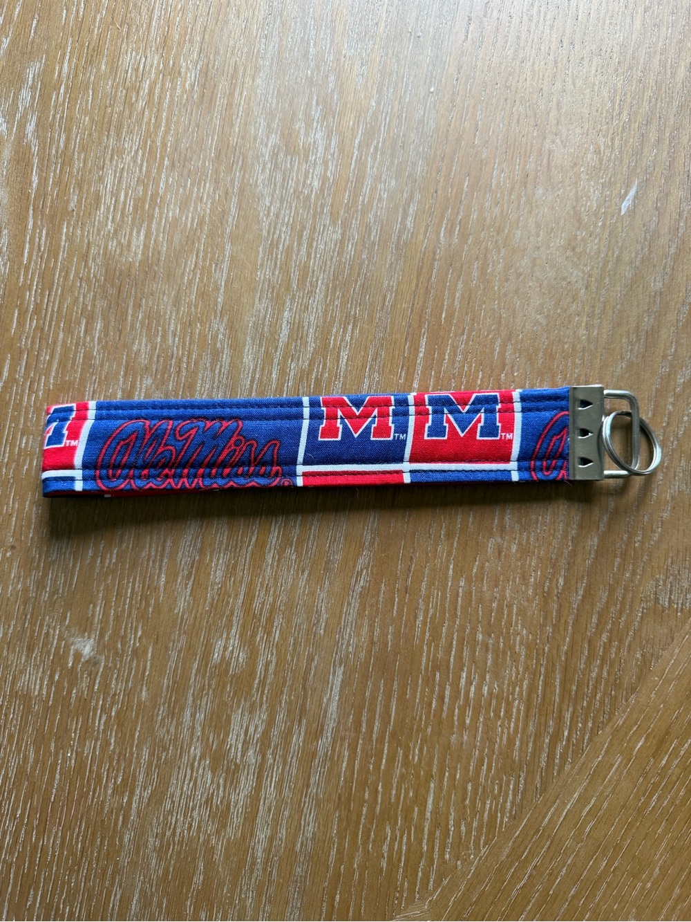 Ole Miss Key Fob Wristlet